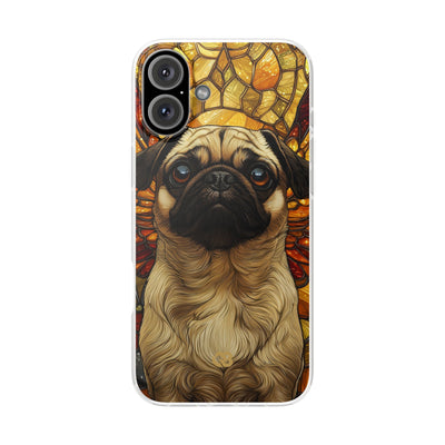 Amber Pug Divinity · Soft Case for iPhone