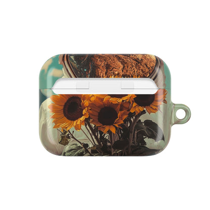 Sunflower Astronaut - AirPods Case
