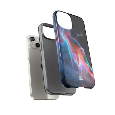 Neon Waveform · Tough Phone Case for iPhone · Black