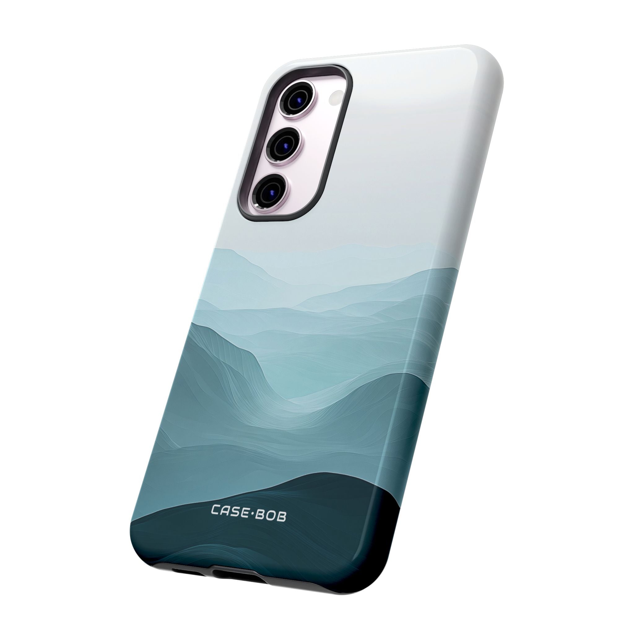 Teal Mist Mountains Samsung S23 Plus Case - Tough