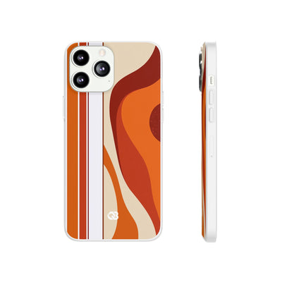 Terracotta Strata · Lite Phone Case for iPhone ·  Orange