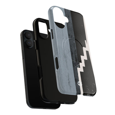Grey Tough 2.0 Magsafe Phone Case for iPhone - Industrial Concrete Void