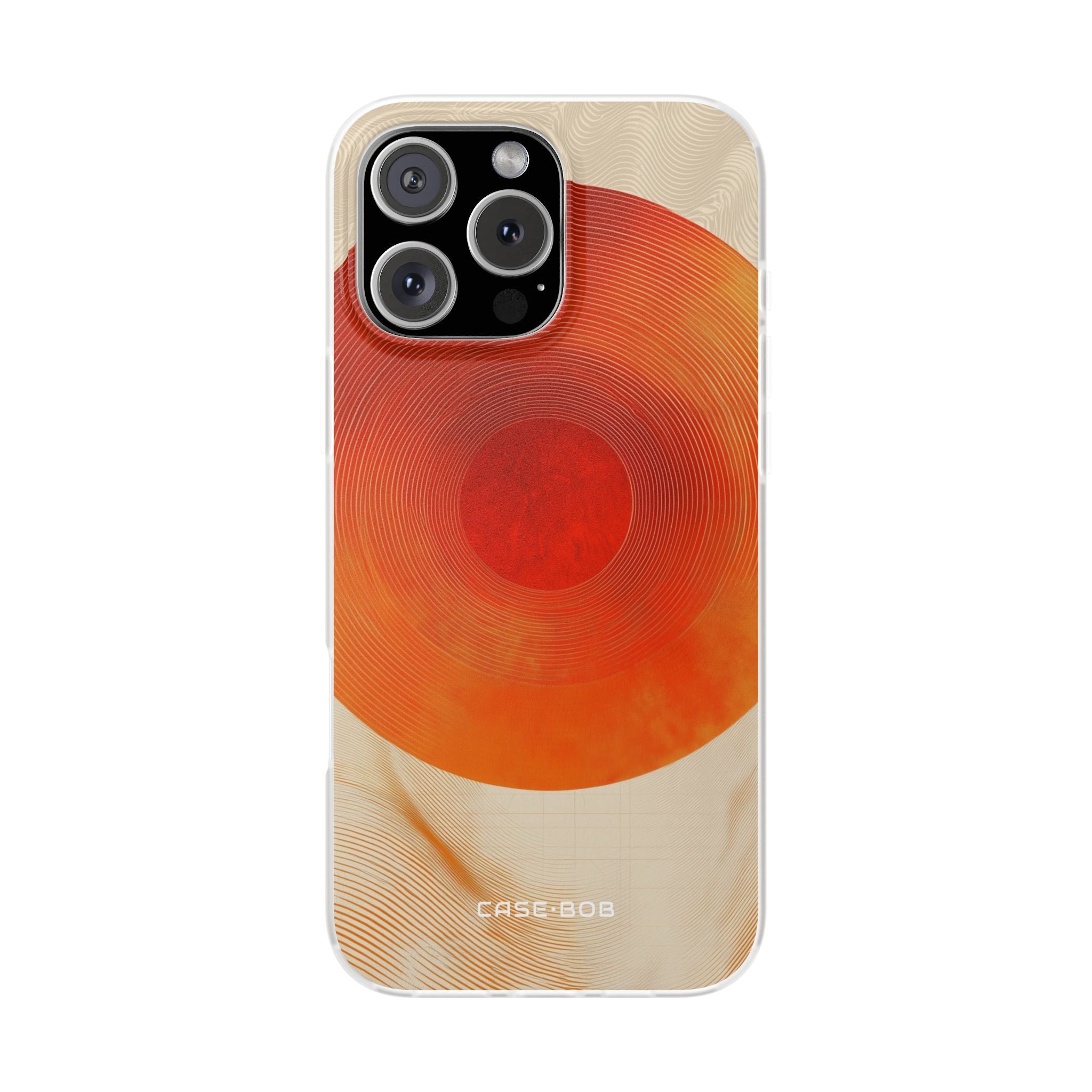 Sunburst Swirl iPhone 16 Pro Max Case - Soft