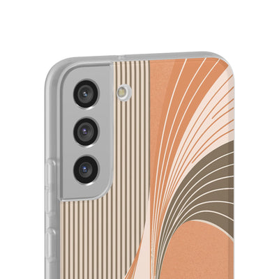 Orange Lite Phone Case for Samsung - Desert Arc Horizon