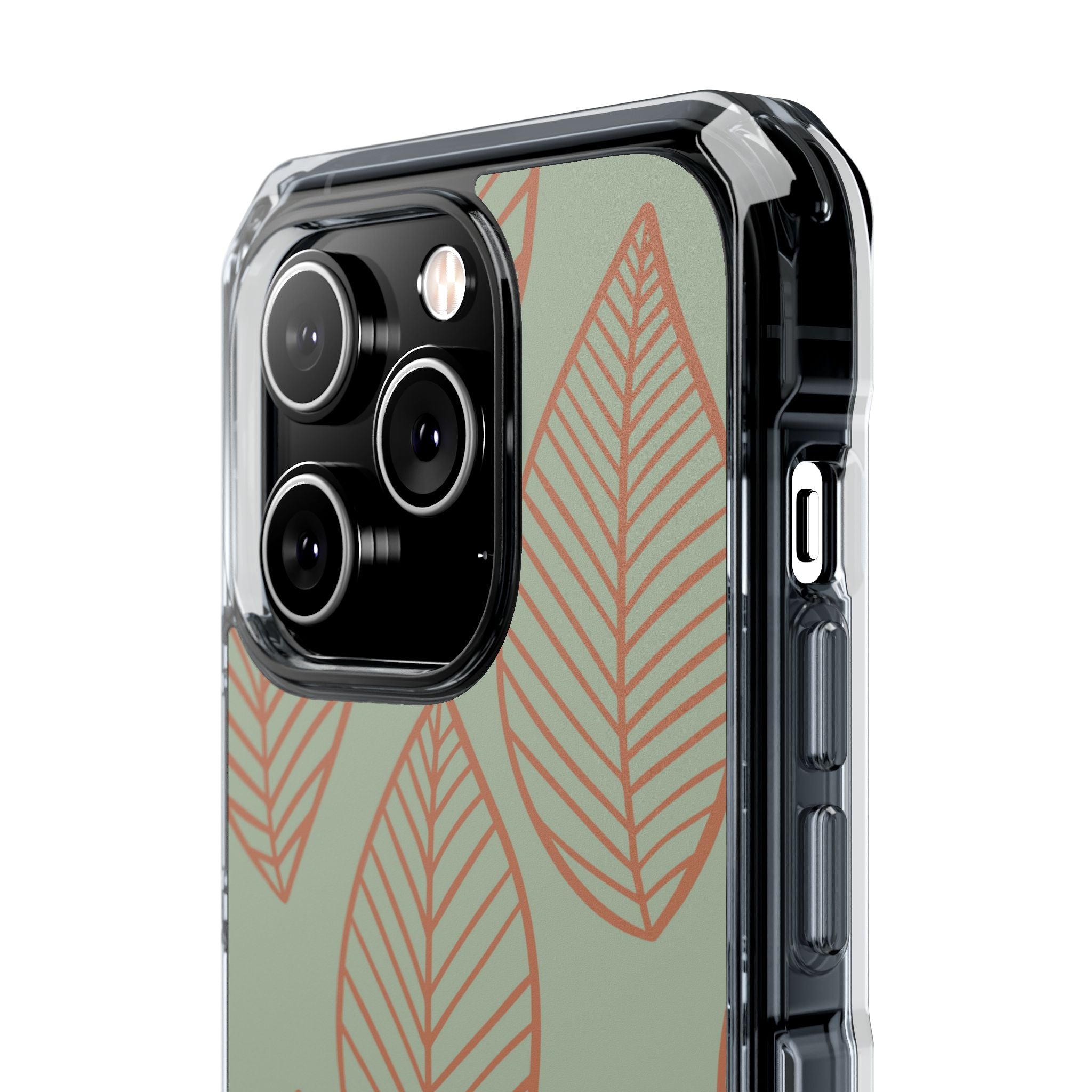 Sage Earth Leaves · Impact Telefoncover for iPhone · Magsafe