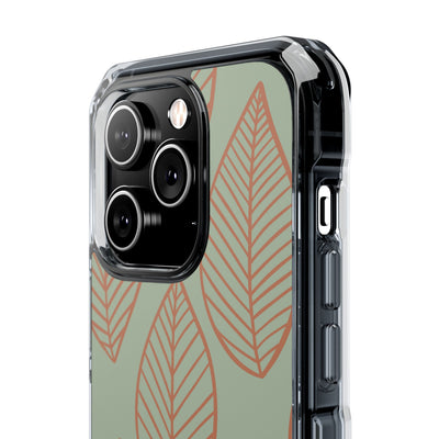 Sage Earth Leaves · Impact Telefoncover for iPhone · Magsafe