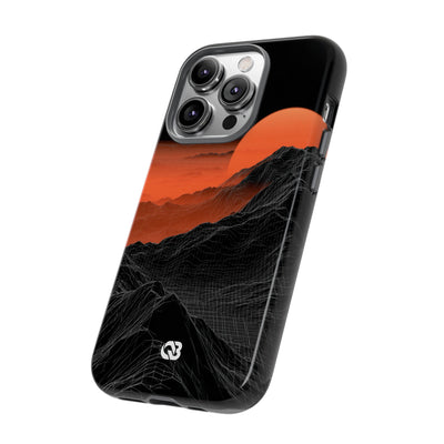 Solar Ridge Mesh · Tough Phone Case for iPhone · Black