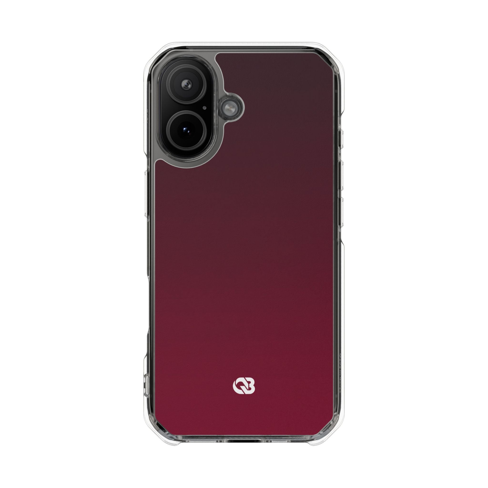 Red Impact MagSafe Phone Case for iPhone - Deep Sangria Gradient