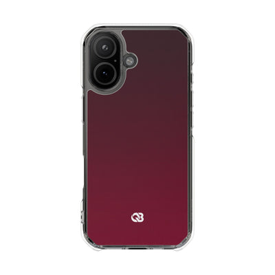 Red Impact MagSafe Phone Case for iPhone - Deep Sangria Gradient