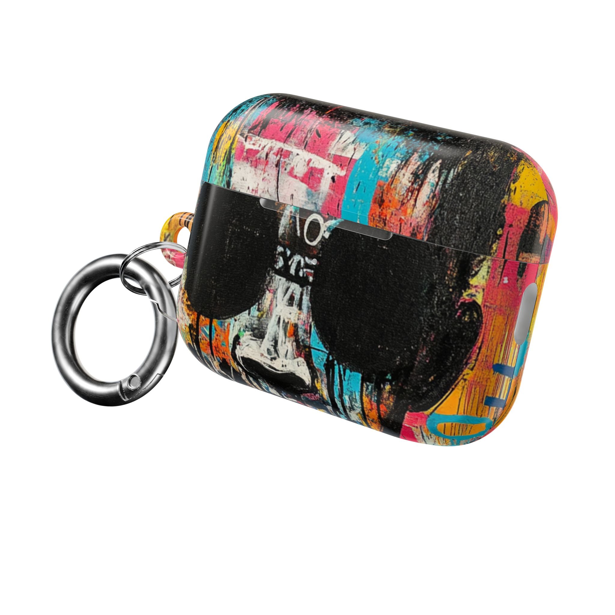 Black Orb Face - AirPods Case