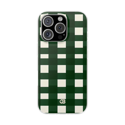 Hunter Green Plaid · Soft Handyhülle für iPhone