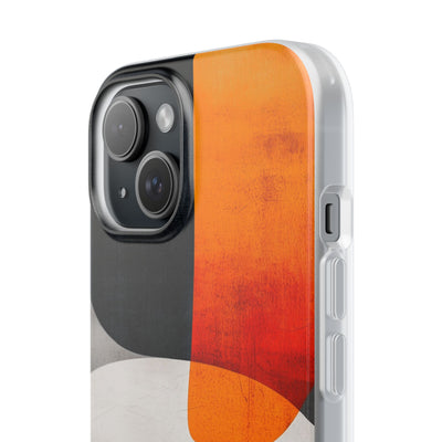 Burnt Amber Flow · Soft Phone Case for iPhone