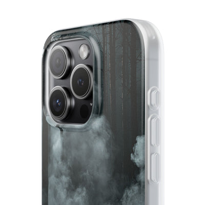 Shadowed Pine Mist · Lite Phone Case for iPhone ·  Black