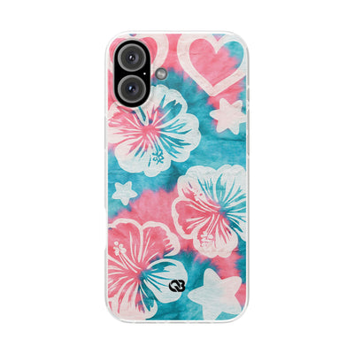 Tropical Hibiscus Bloom · Lite Phone Case for iPhone ·  Teal