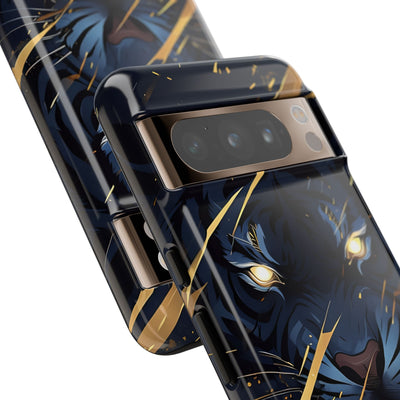 Obsidian Gold Predator · Tough Phone Case for Google Pixel