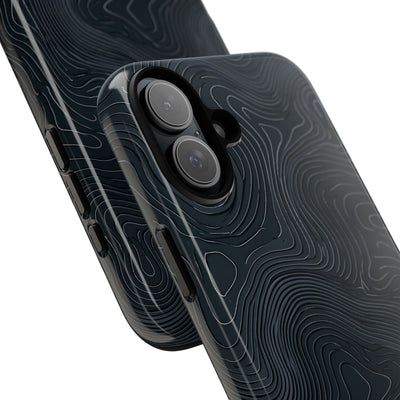 Obsidian Elevation · Tough Phone Case for iPhone · Black