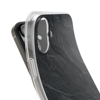 Black Lite Phone Case for iPhone - Midnight Slate Ridge