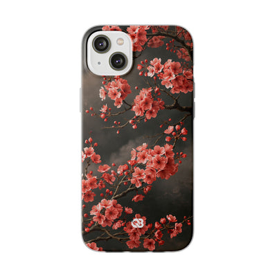 Dark Sakura Nocturne · Lite Phone Case for iPhone ·  Black