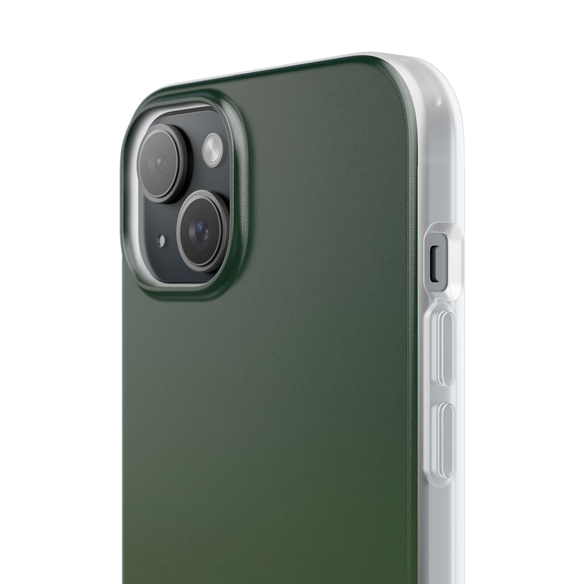 Green Lite Phone Case for iPhone - Shadow Moss Grain