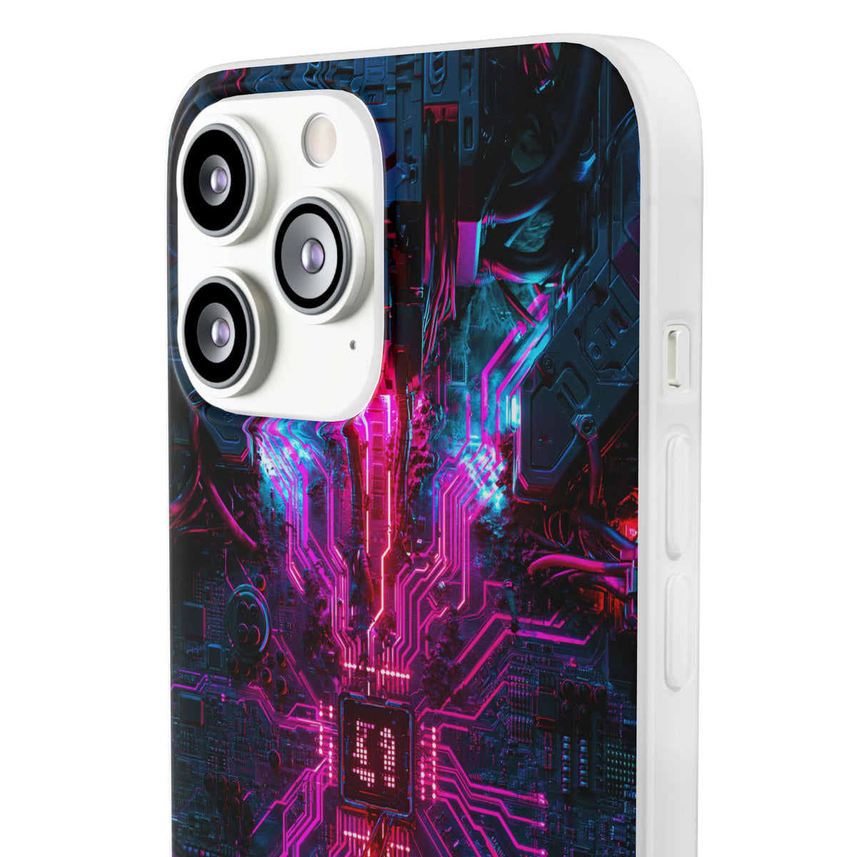 Neural Circuit Core · Lite Phone Case for iPhone ·  Black