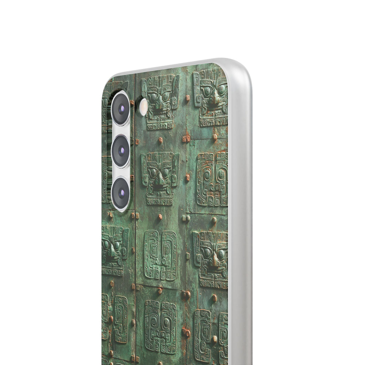 Dynastic Bronze Relief · Lite Phone Case for Samsung · Green