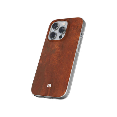 Orange Lite Phone Case for iPhone - Oxidized Iron Crust