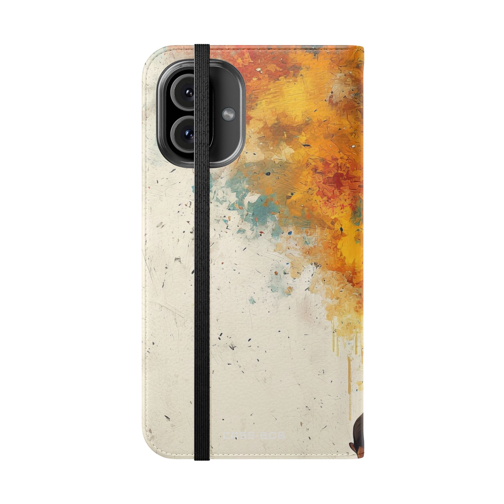 Meditative Ember - iPhone 16 Plus Case - Wallet