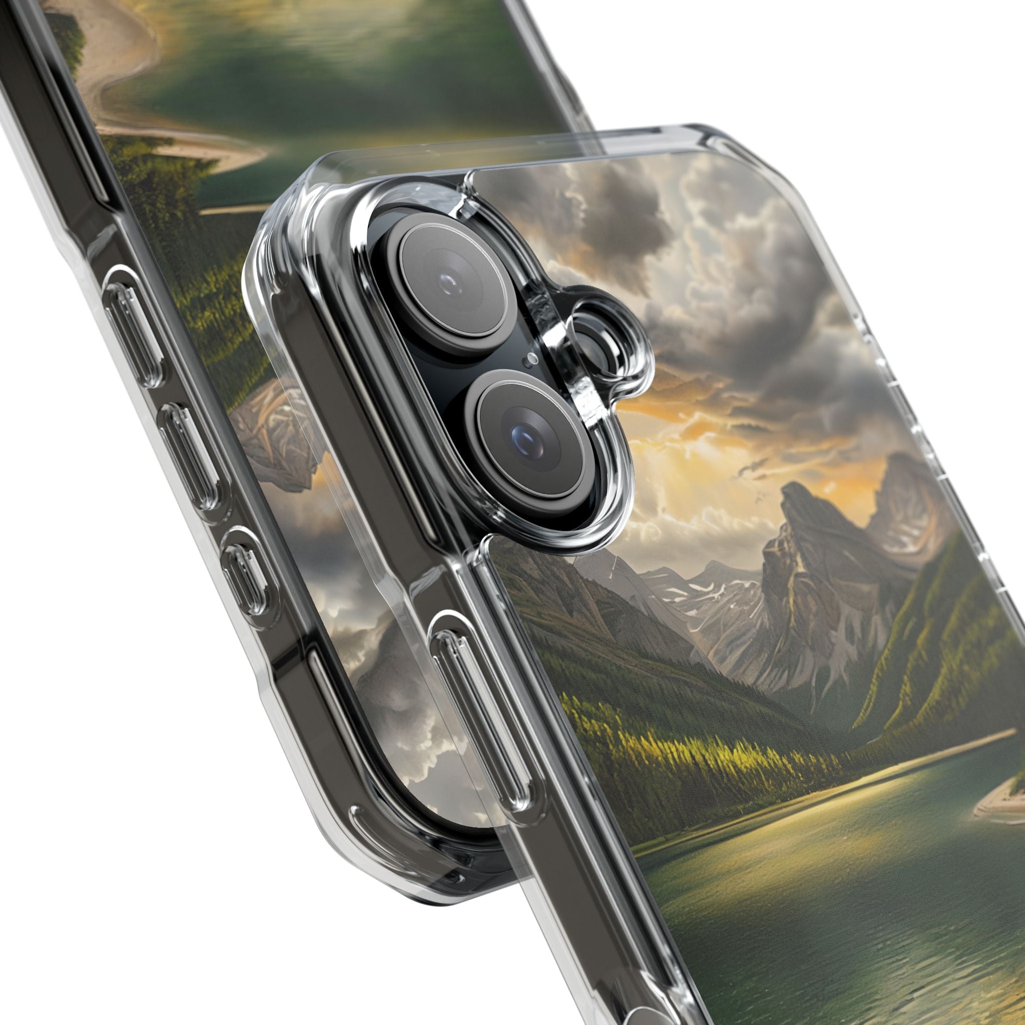 Gilded Mountain Lake · Impact Custodia per iPhone · Magsafe