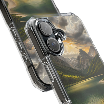 Gilded Mountain Lake · Impact Custodia per iPhone · Magsafe