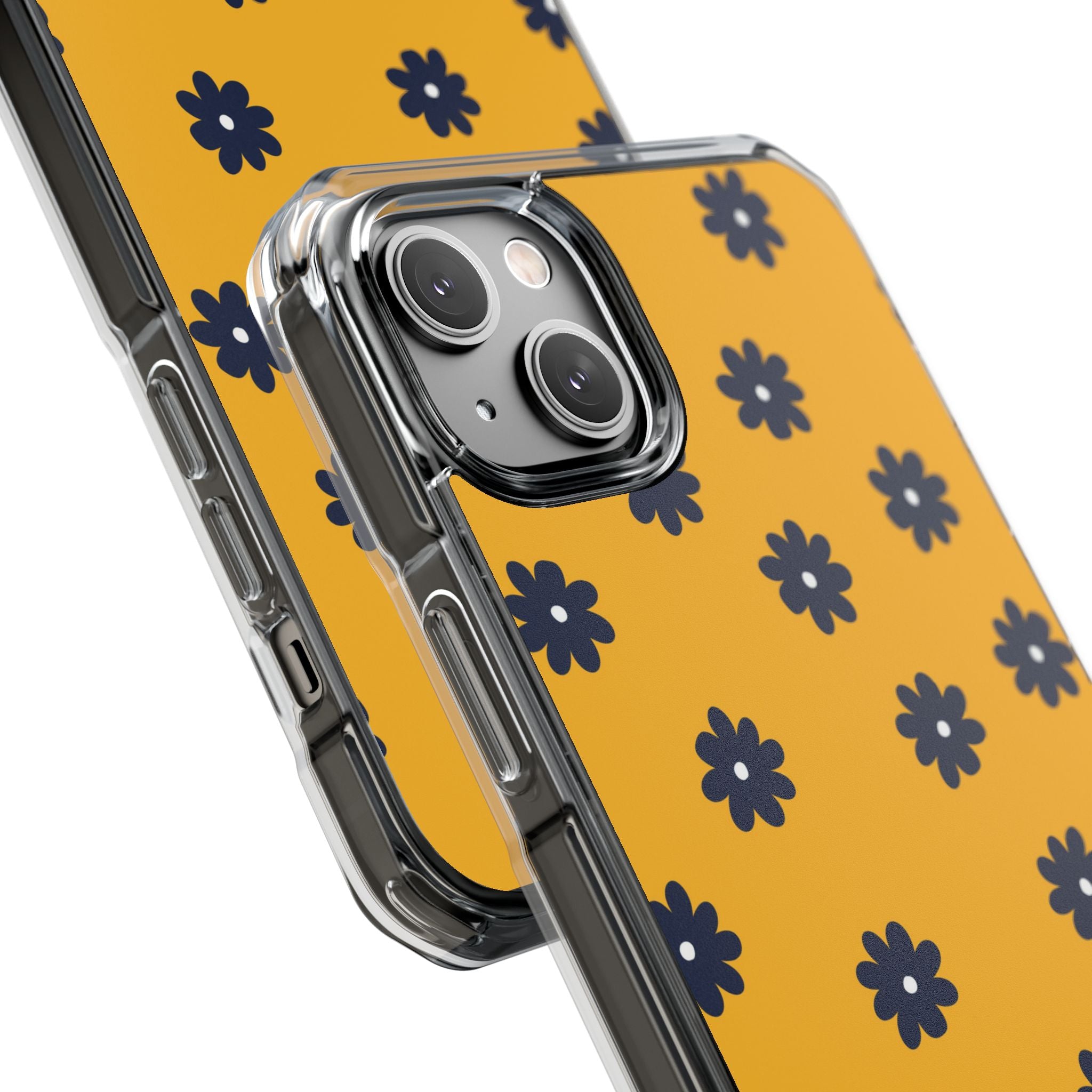 Navy Daisy Mustard · Impact Phone Case for iPhone · Magsafe