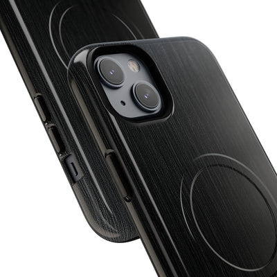 Black Tough 2.0 Magsafe Phone Case for iPhone - Brushed Obsidian Slate