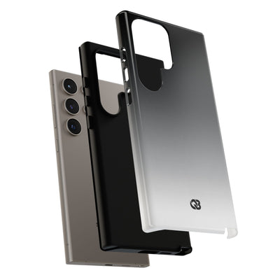 Noir Ombre Fade · Tough Phone Case for Samsung · Black