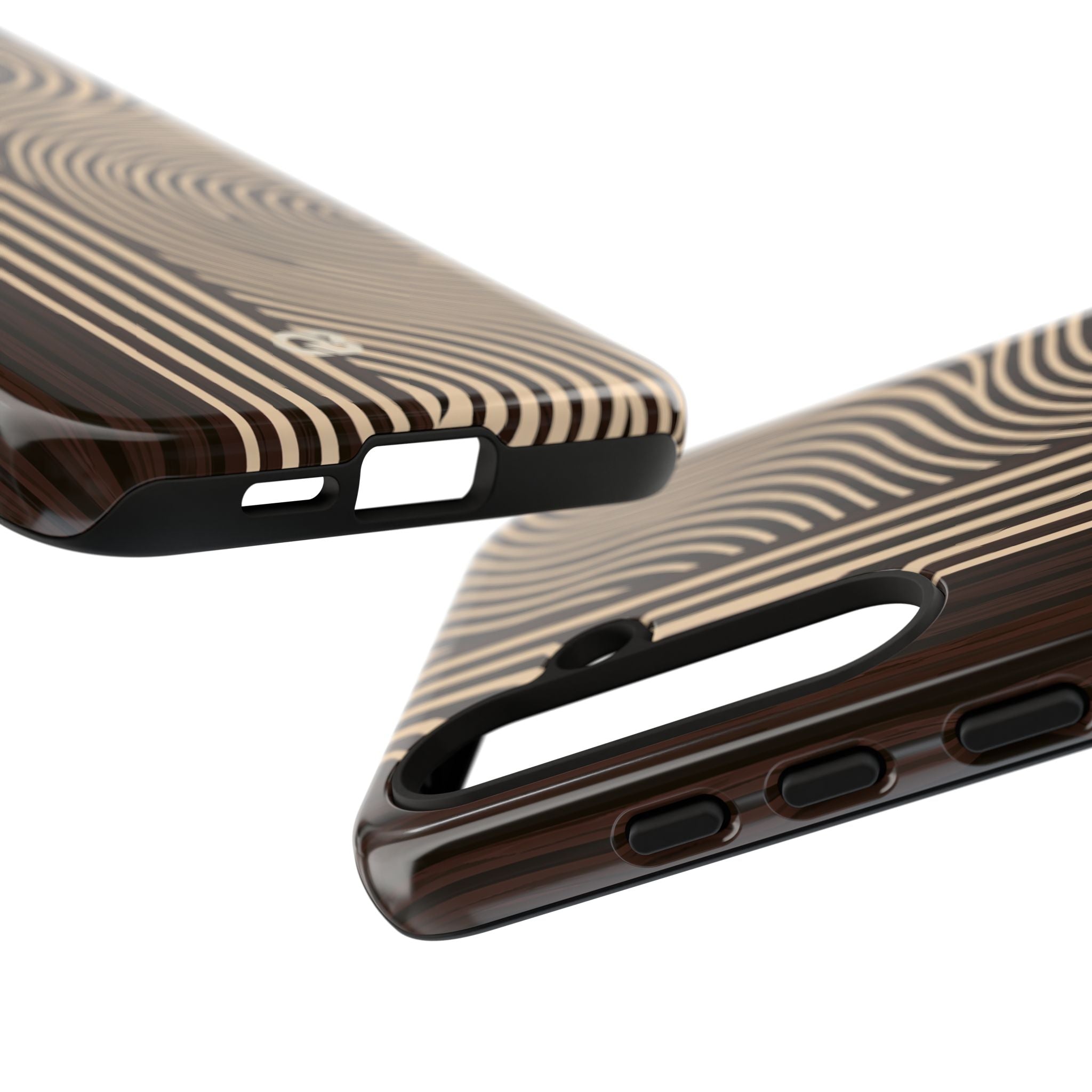 Brown Tough Phone Case for Samsung - Espresso Sand Ridge