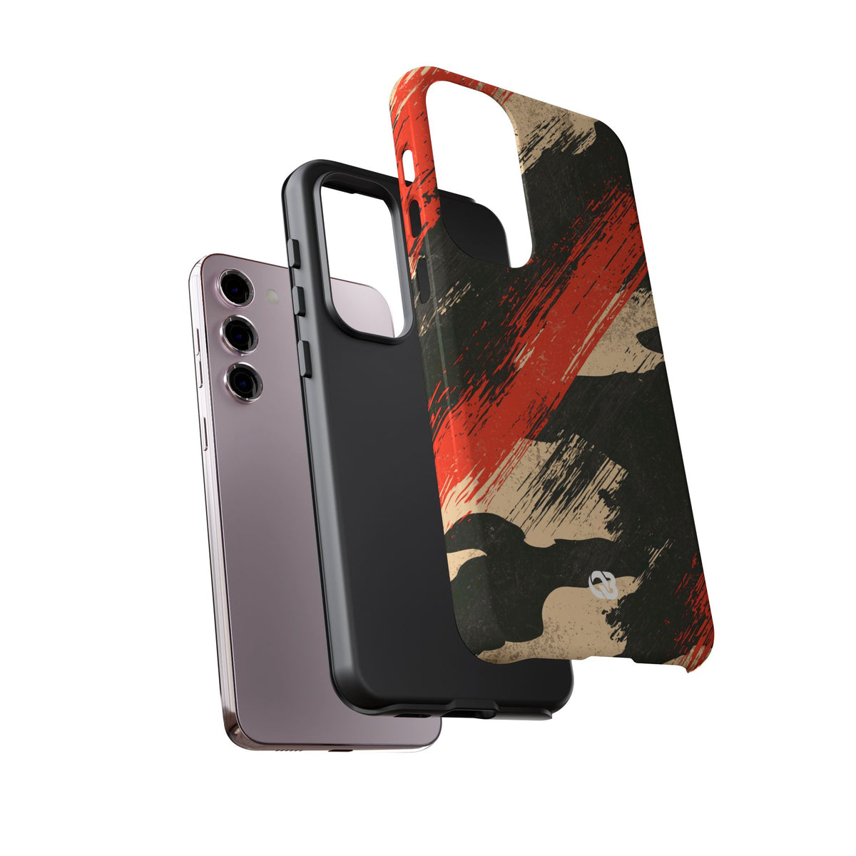 Urban Slash Camo · Tough Phone Case for Samsung · Black