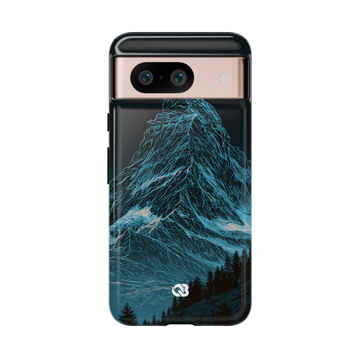 Glacial Alpine Peak · Tough Phone Case for Pixel ·  Blue