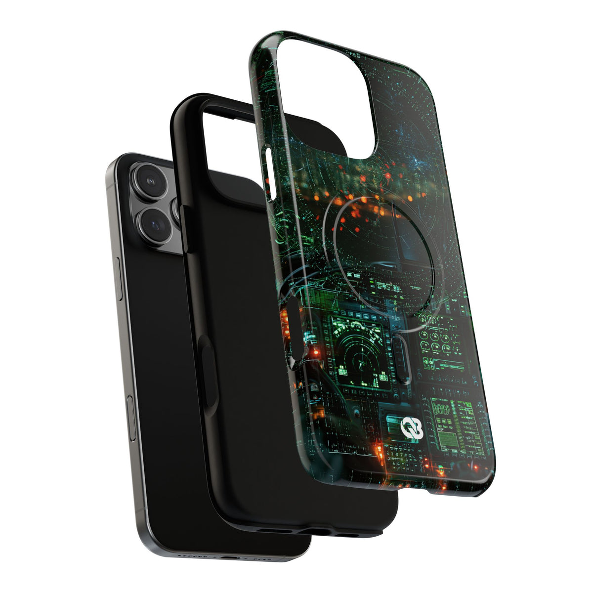 Tactical Avionics HUD · Tough 2.0 Magnetic Phone Case for iPhone · Green