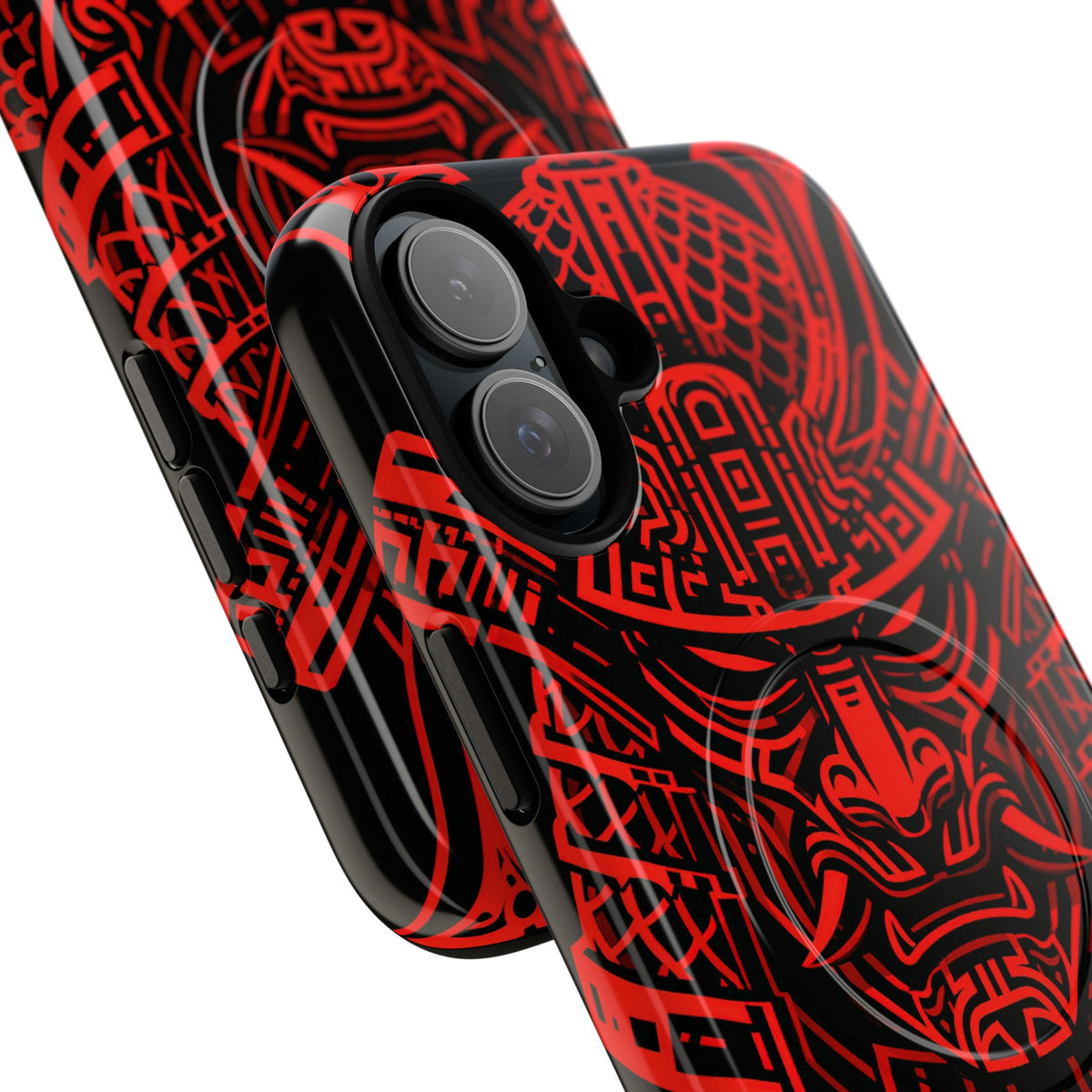 Crimson Kabuto · Tough 2.0 Magnetic Phone Case for iPhone · Red