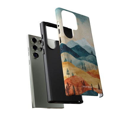 Kuunvaloiset vuoret Samsung S23 Ultra -kestävä suojakotelo
