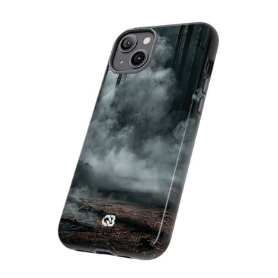 Shadowed Pine Mist · Tough Phone Case for iPhone · Black