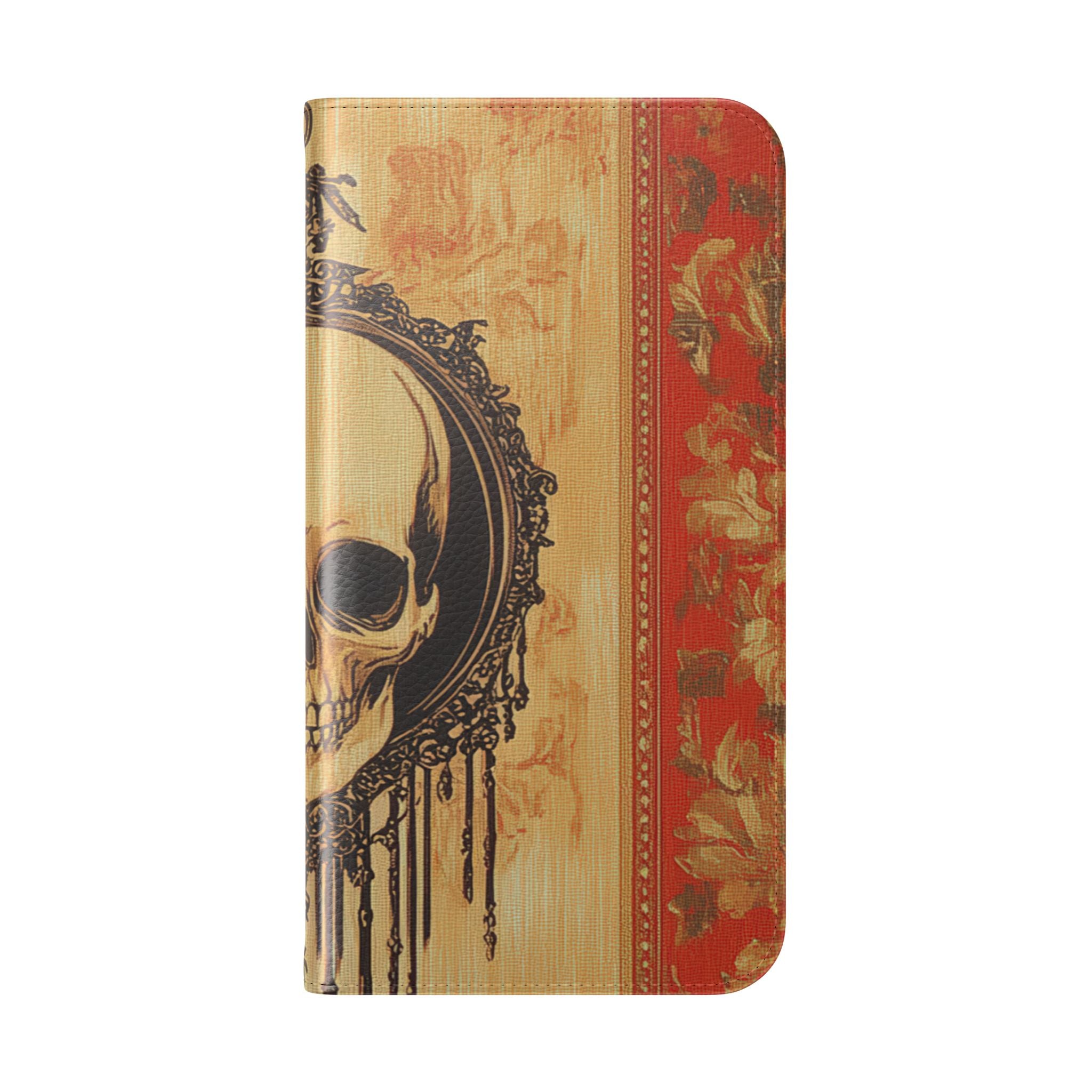 Skull Eclipse - iPhone 15 Pro Max Case - Wallet