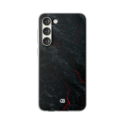 Crimson Rift · Lite Phone Case for Samsung · Black