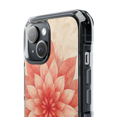 Coral Layered Bloom · Impact Phone Case for iPhone · Magsafe