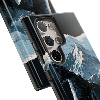 Nordic Arctic Bear · Tough Phone Case for Samsung · Black