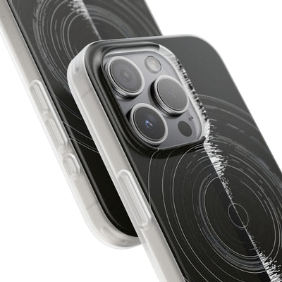 Black Lite Phone Case for iPhone - Obsidian Orbital Signal