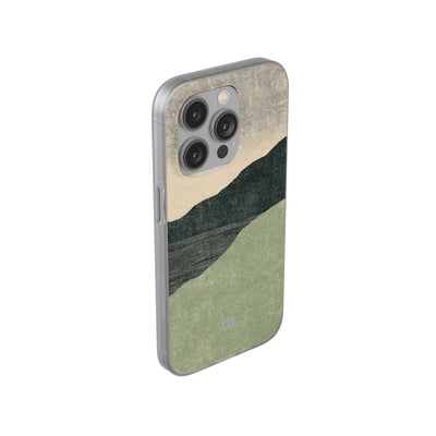 Green Lite Phone Case for iPhone - Moss Ridge Grain