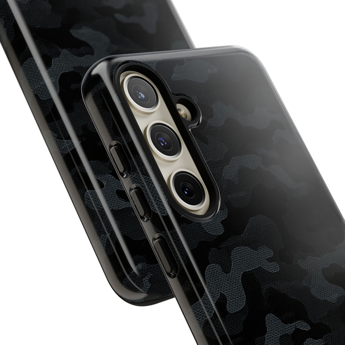 Blackout Urban Camo · Tough Phone Case for Samsung · Black