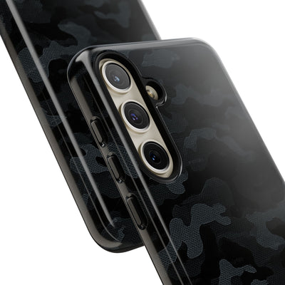 Blackout Urban Camo · Tough Phone Case for Samsung · Black