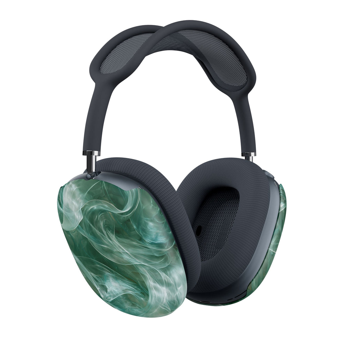 Translucent Aqua Flow · Hard Case for AirPods Max · Teal