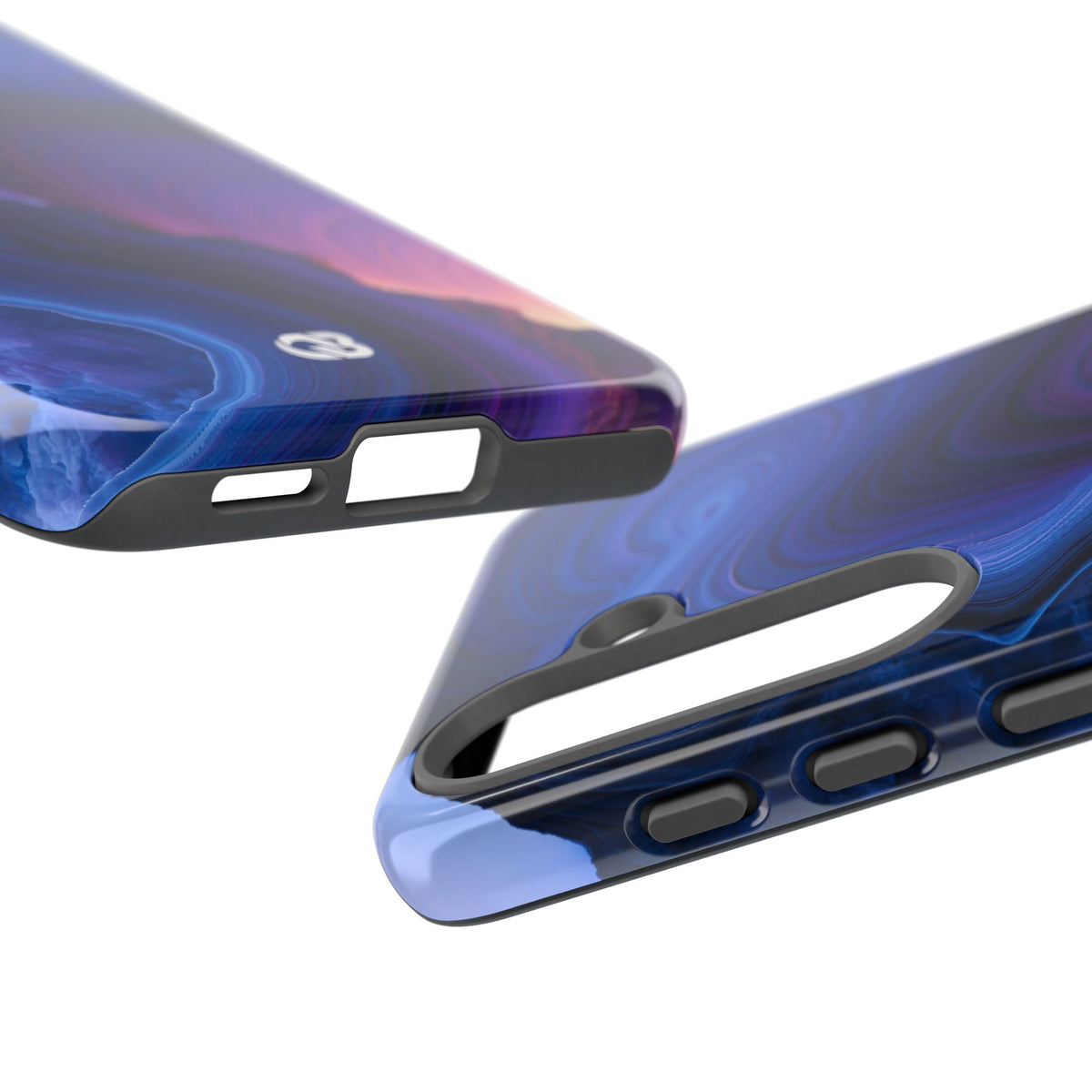 Radiant Strata · Tough Phone Case for Samsung · Blue