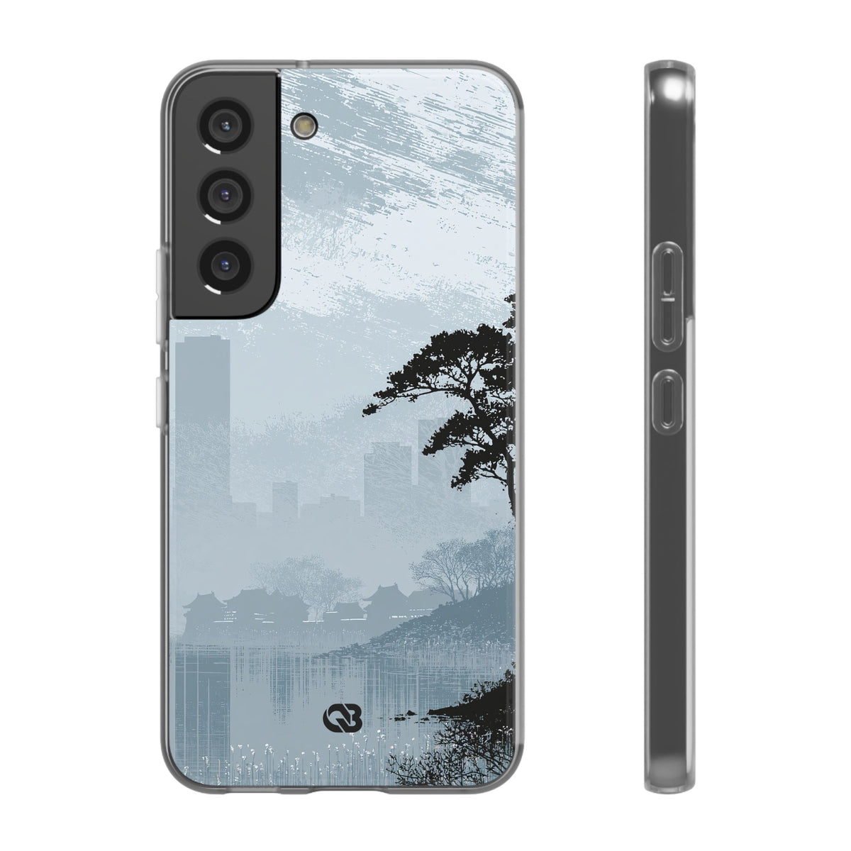 Misty Horizon · Lite Phone Case for Samsung · Blue